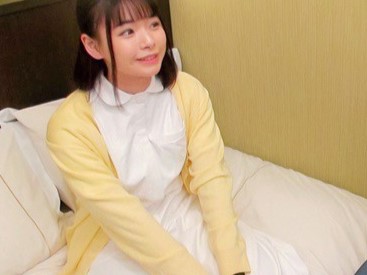 ≪ナンパ≫「恥ずかしいよぉ」デカパイカワイイナースさんのSEX