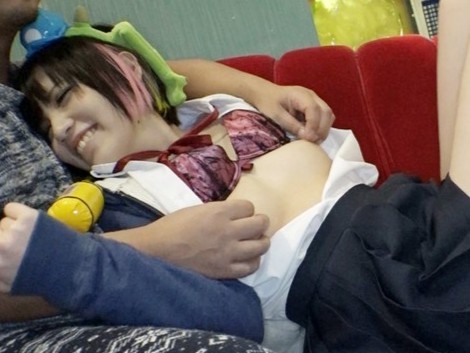 【美乳スレンダーJKのドスケベSEX】「どうかしら？♡」美乳スレンダーな可愛いエロスギJKとハメ撮りドスケベSEX！スレンダーなボディに美乳が、男の欲望を刺激しまくり！JKの素直な反応と、本気で感じちゃう姿がエロすぎる！